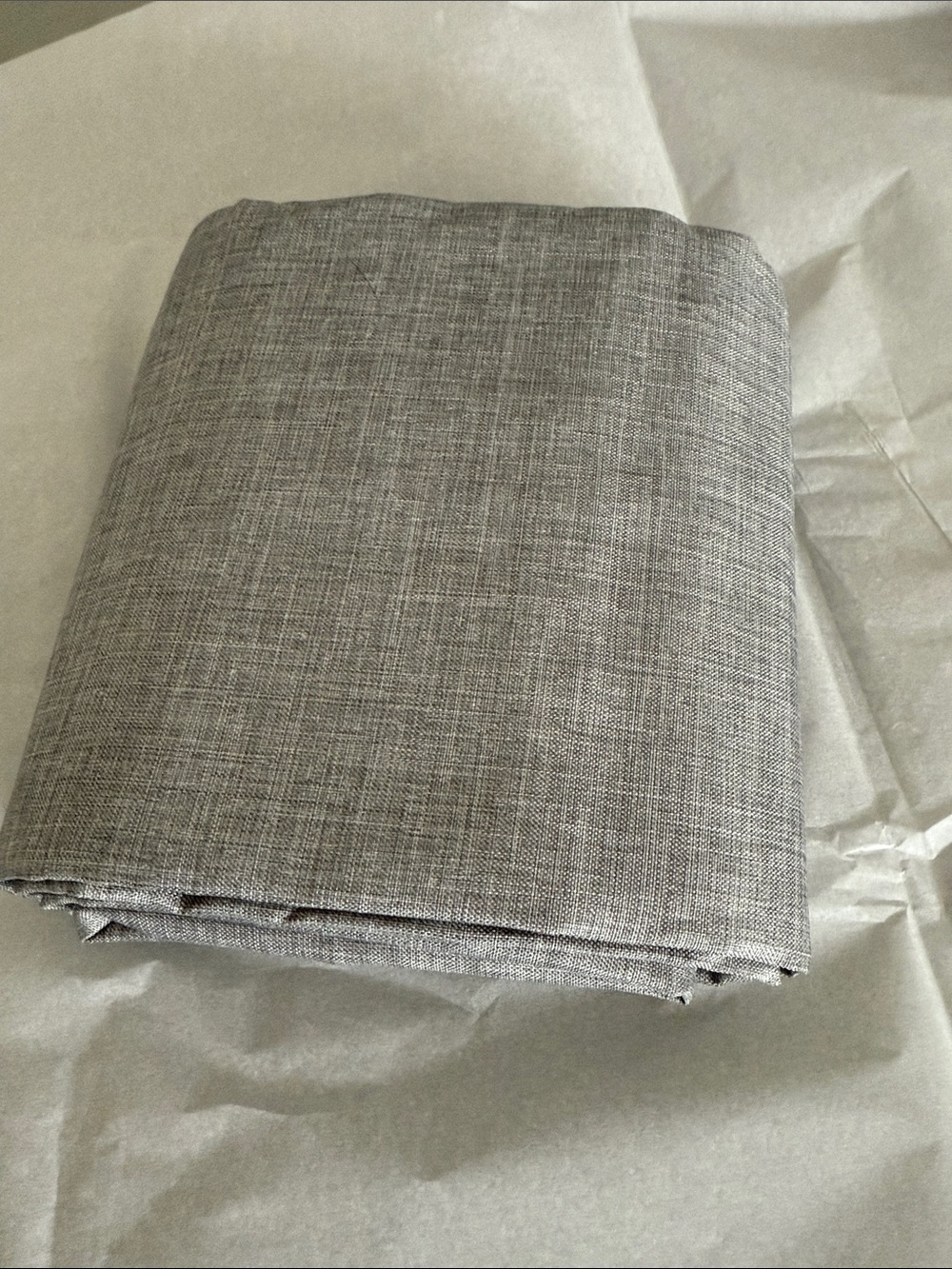 Room Essentials Grey Textured Curtain Panel
